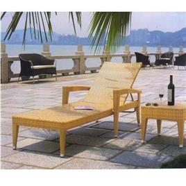 Wood & Stainless Steel Pool Furniture