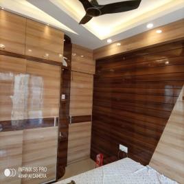 Wooden 3 Door Designer Wardrobe