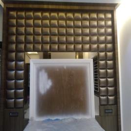 Custom Wooden Hotel Headboard