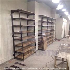 Supermarket Wooden Shelving