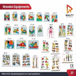 Yellow Wooden Equipment