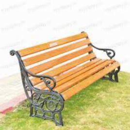 Wooden 3 Seater Garden Seat