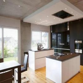 L Shape Wooden Modular Kitchen