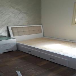 Wooden Hostel Single Cot