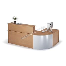 Wooden Reception Table