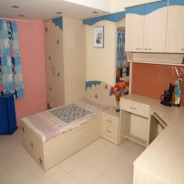 Single Children Bedroom Set - Wood