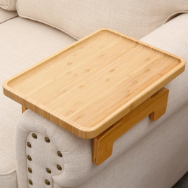 Wood Sofa Armrest Tray