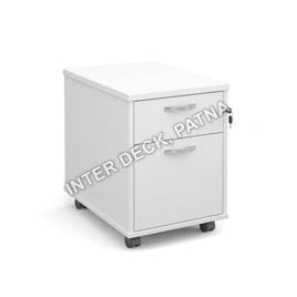 Rectangular Wooden Storage Pedestal