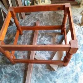 Durable Wooden Table Frame
