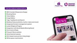 Wordpress News Portal Development