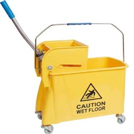 Plastic Wringer Mopping Cart