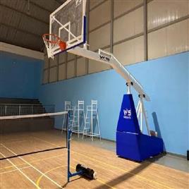 Height Adjustable Movable Basketball Pole