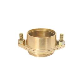 Yellow Gold Brass Flange Cable Glands