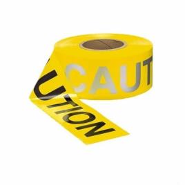 Yellow Barricading Tape, 1 Roll, 100 Mtr