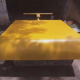 Cricket Field Roller (Yellow)