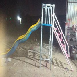 India Yellow Frp Wave Slide