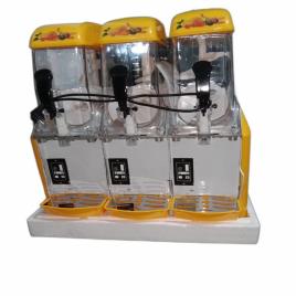 Yellow Slush Ice Dispenser Machine