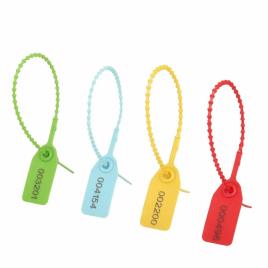 Yellow Plastic Fire Extinguisher PVC Seal