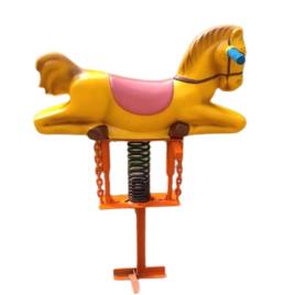 Playground Horse Spring Rider (Yellow)