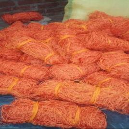 Yellow PVC Soccer Goal Netting