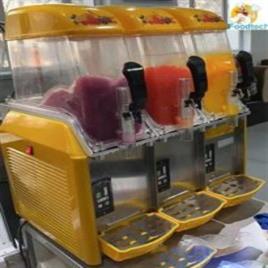 3 Jar Yellow Slush Dispenser