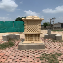 Yellow Stone Garden Temple