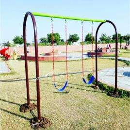 Yellow Iron Outdoor Swings