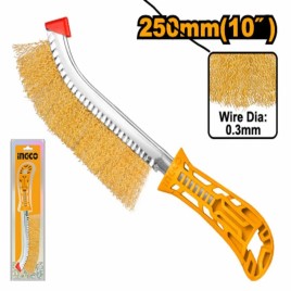 Industrial Yellow Wire Brush