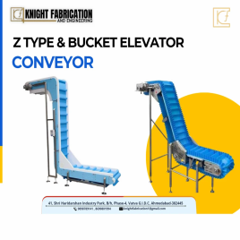 Inclined Z Belt Conveyor Machine