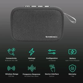 Zebronics Portable Wireless Speaker