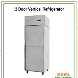 ZEEL Stainless Steel 400 Ltr Vertical Refrigerator