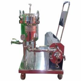 Zero Hold UP SS316 Filter Press