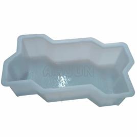 Zig Zag Silicone Paver Mould, 80mm Thickness
