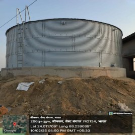 Zinc Aluminium Bolted Water Tank, 1ML