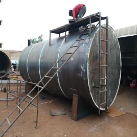MS Oil Storage Machine, Capacity: 2000L