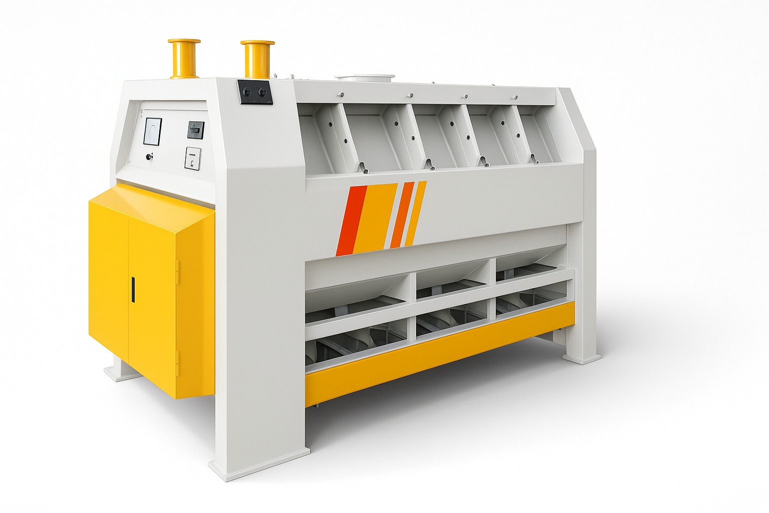 1.5hpx2 Vibro Separator, Three Phase, 1500*3000 mm