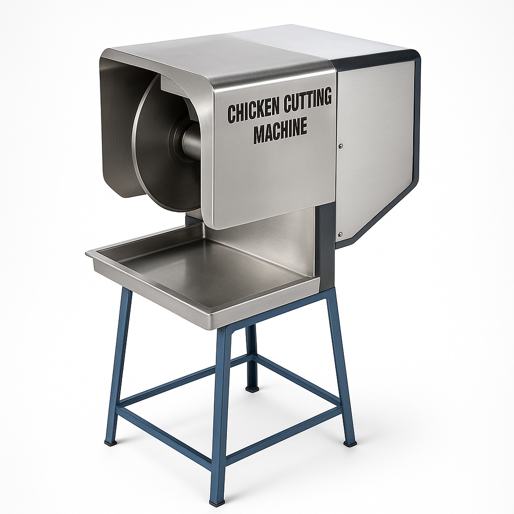 Articia Semi Automatic Chicken Cutter, 150 kg/hr, 1 hp Motor