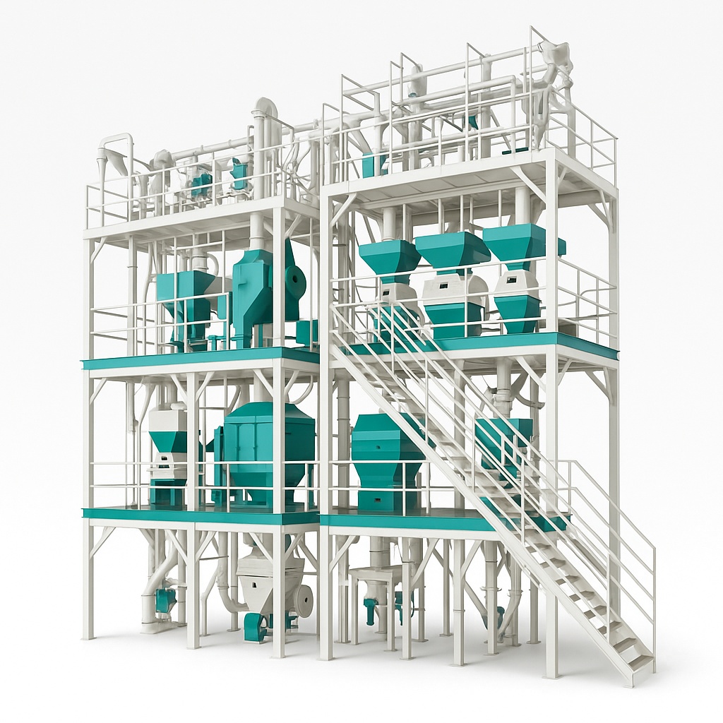 Automatic Arhar Dal Processing Plant