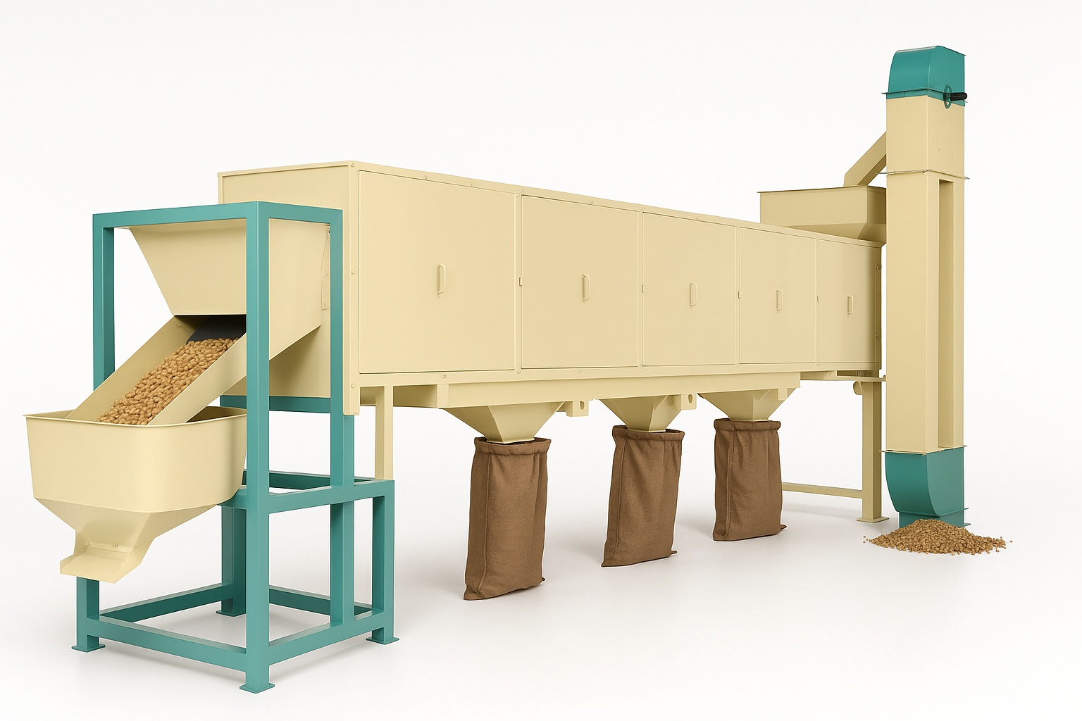 Automatic Groundnut Grading Plant, Three Phase