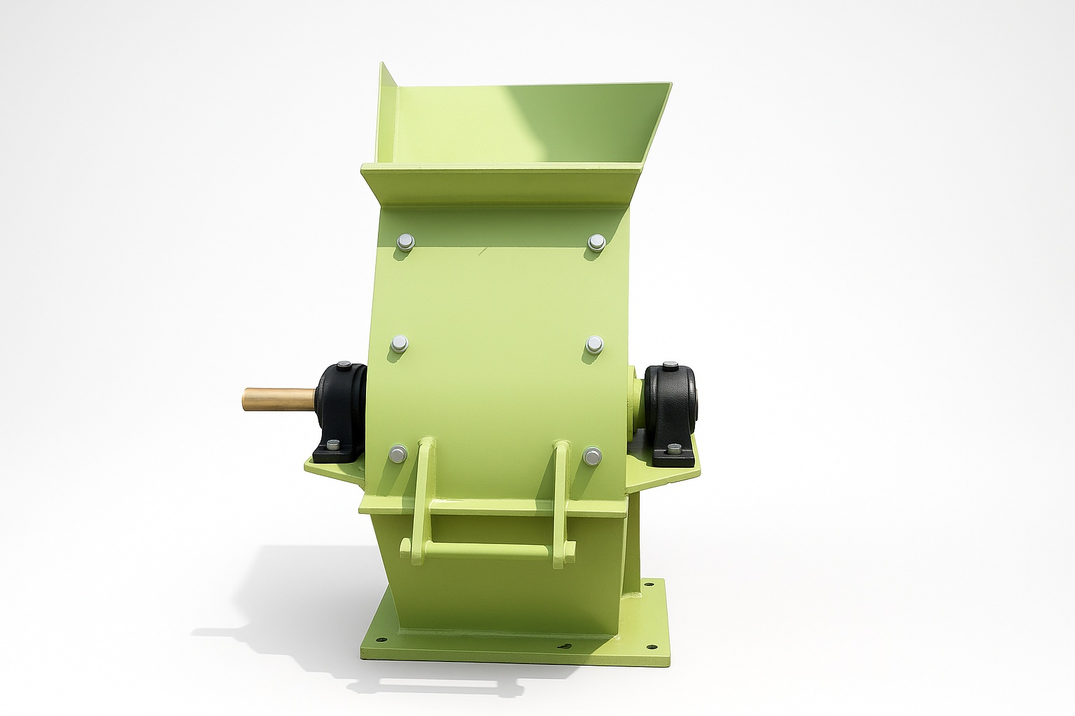 Painted Makka Bharada Production Machine