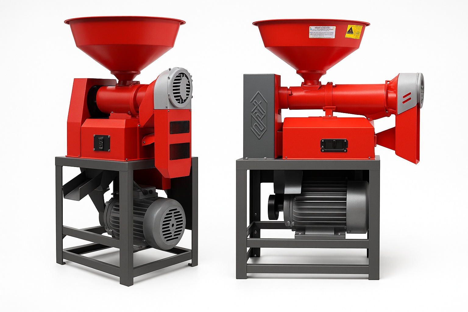 Single Phase Automatic Rice Mill Machine