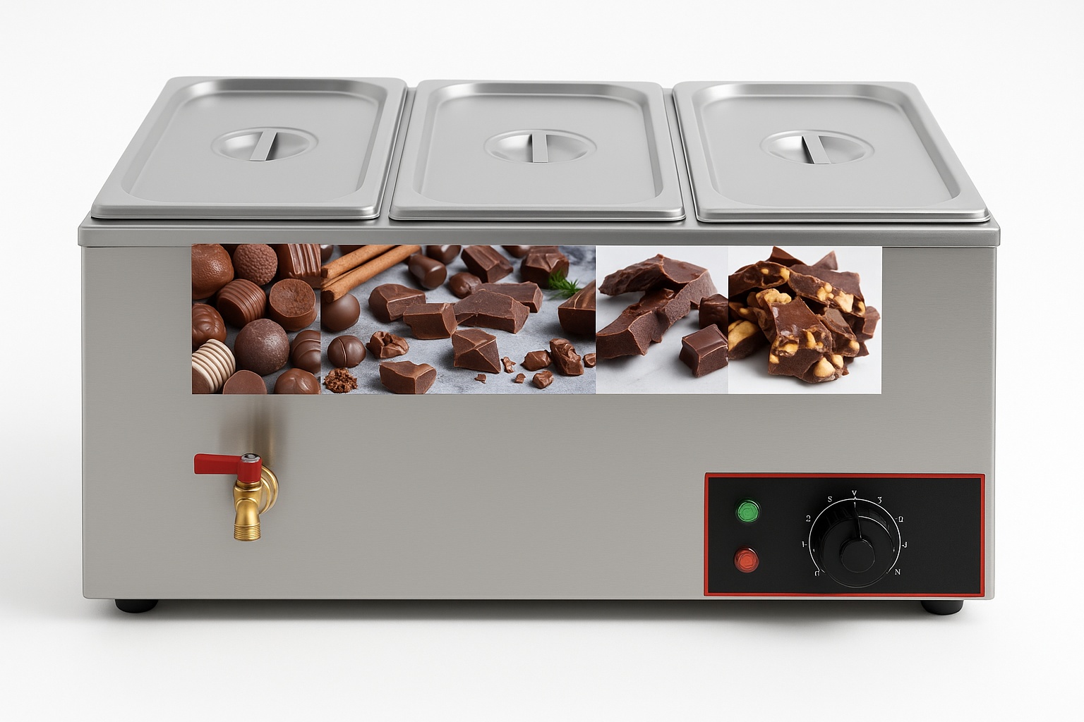 Digital Analog Chocolate Melting Machine, 1-15 Ltr