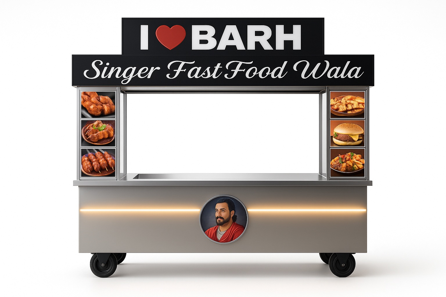 Light Logo Food Container