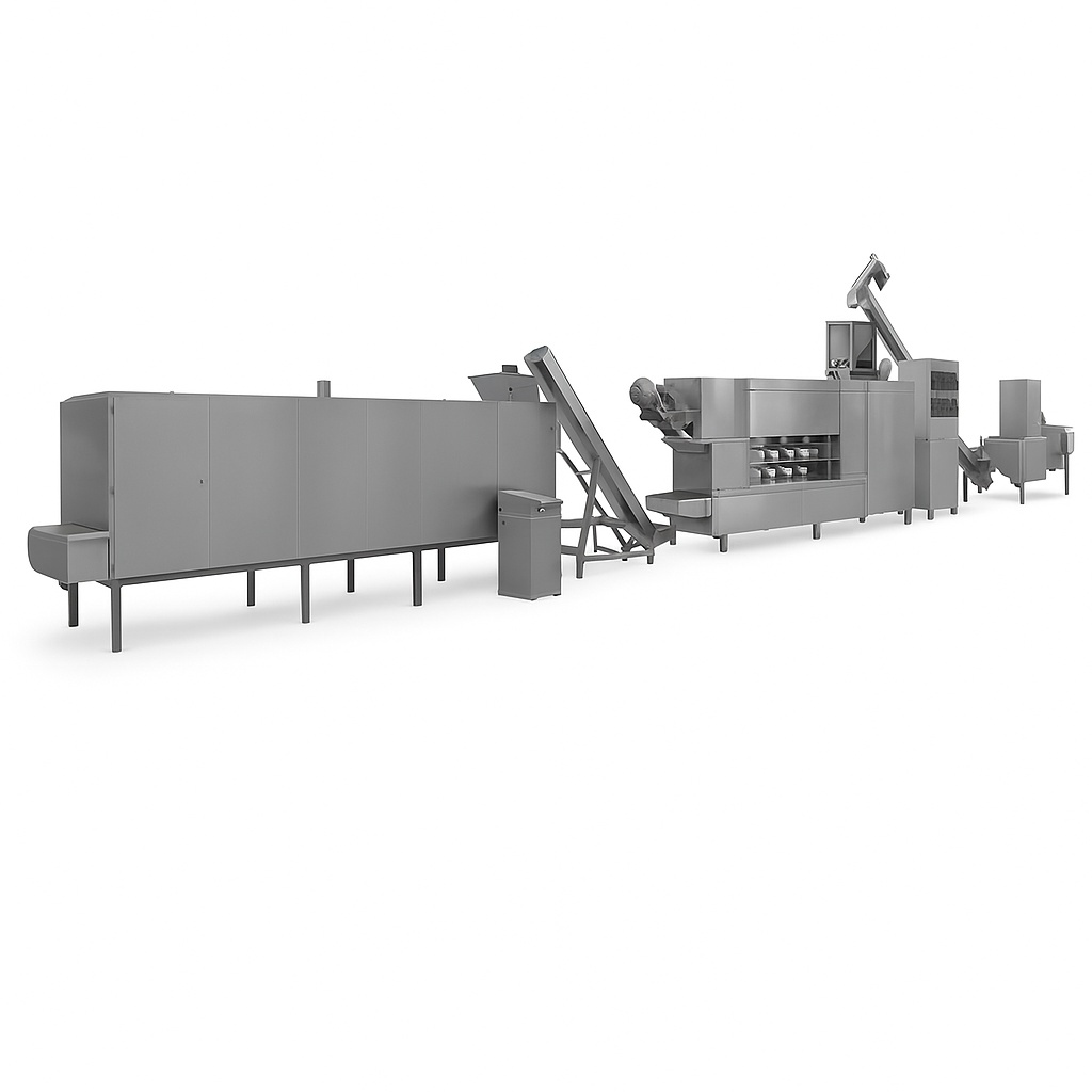 Automatic Food Processing Plant, 500 kg/hr Capacity