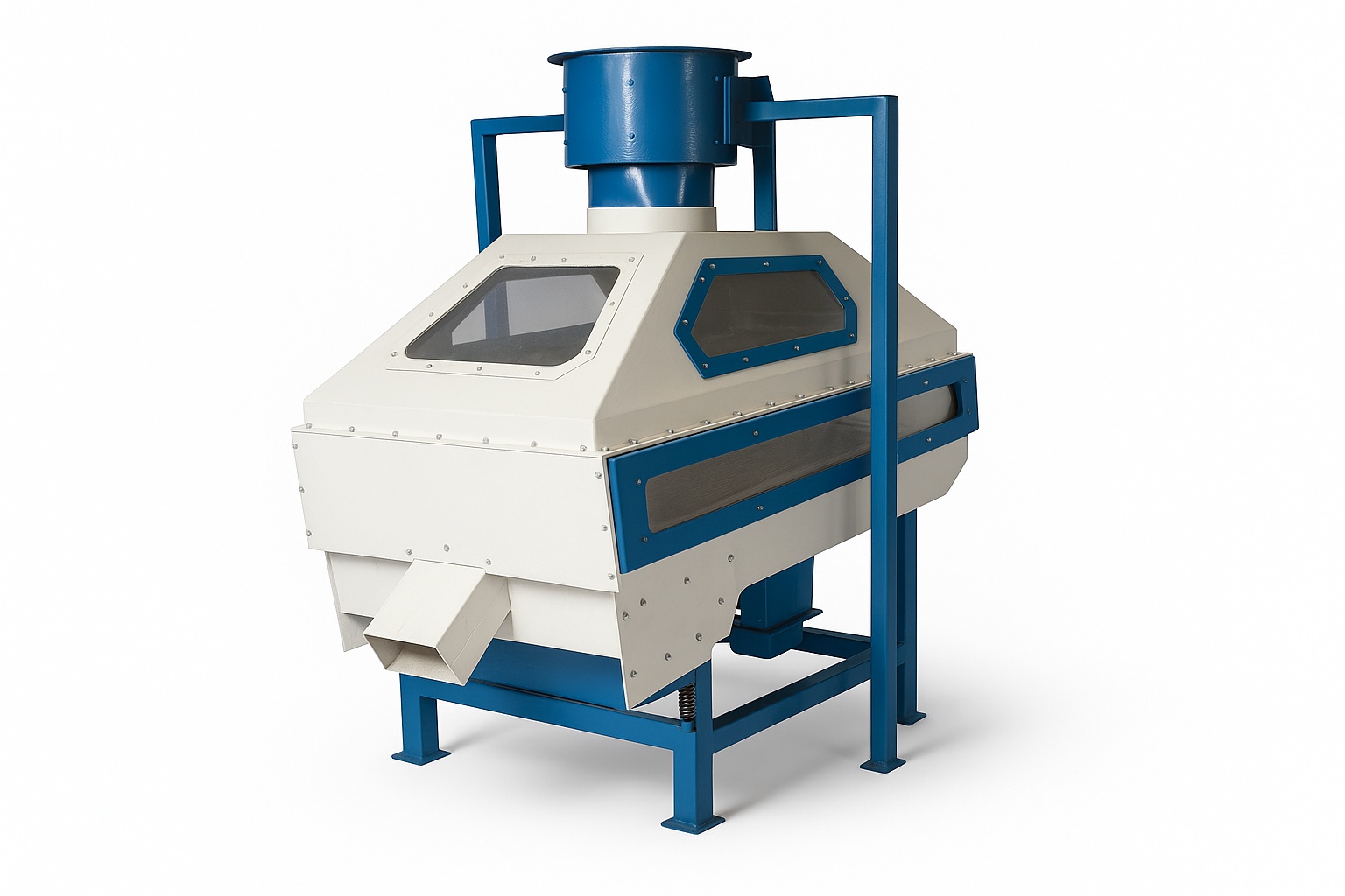 Commercial 15 HP Destoner Flour Mill Machine