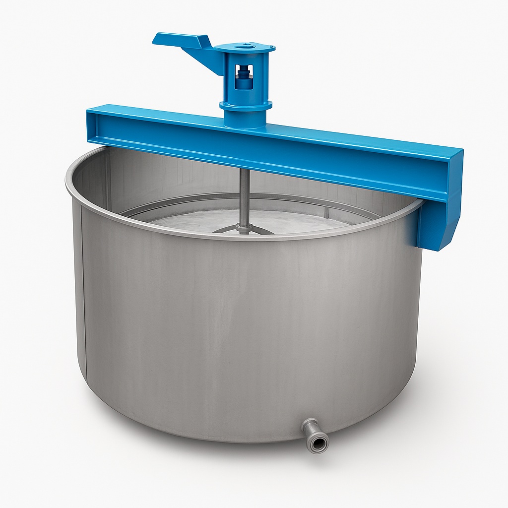 Horizontal Stainless Steel Sodium Crystallizer Machine