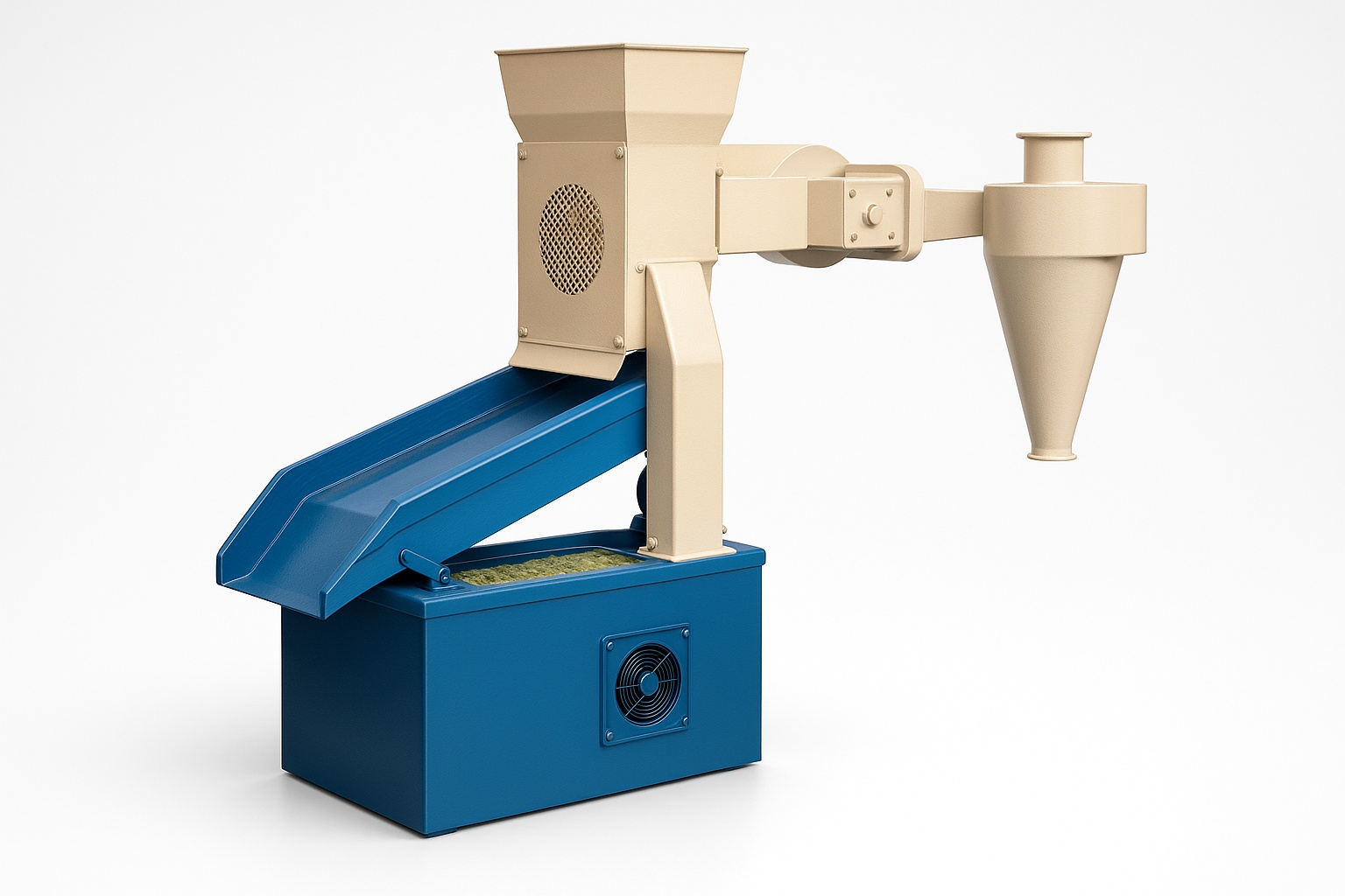 Mild Steel Semi Automatic Destoner