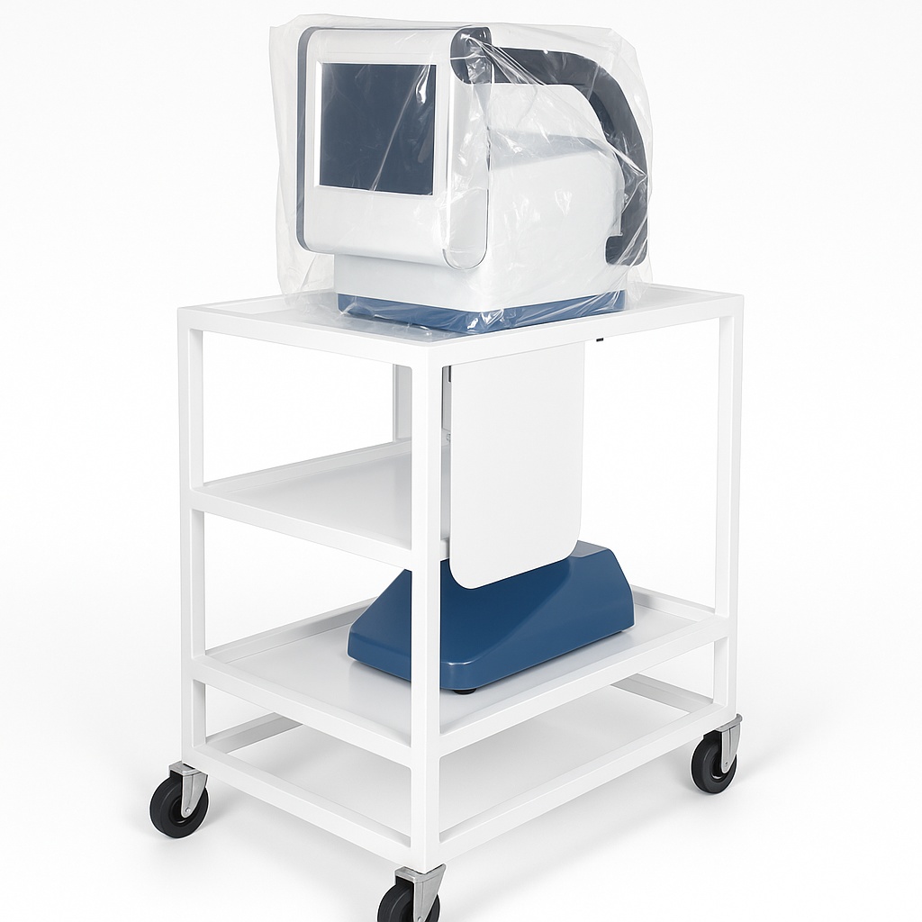 MMT Blue Mild Steel Trolley