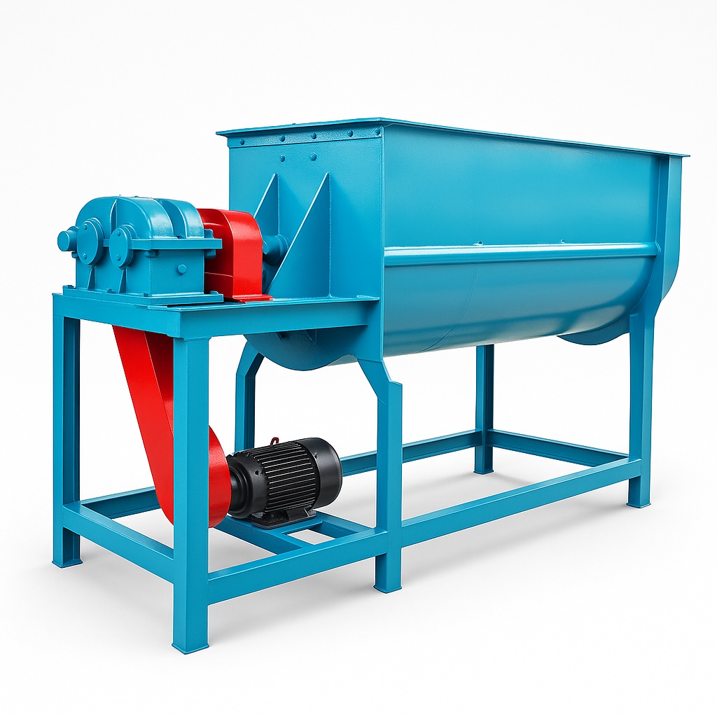 Poultry Feed Mixer Machine, 1000kg Capacity