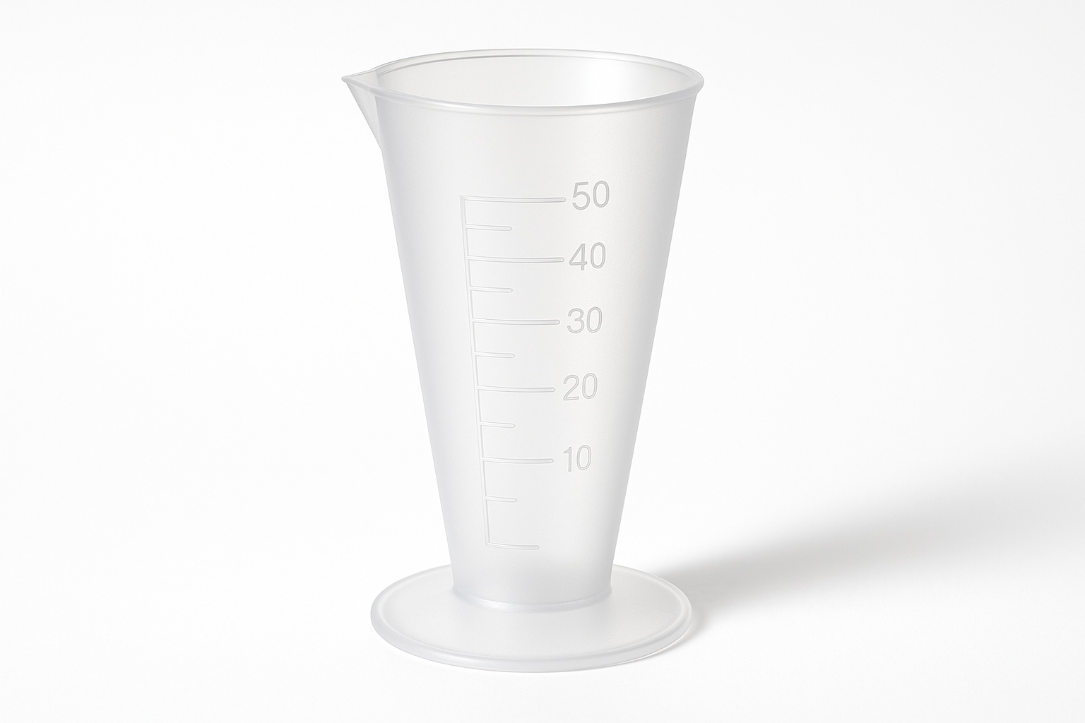 Manual Polypropylene Conical Measures